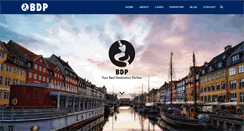 Desktop Screenshot of bdp.dk